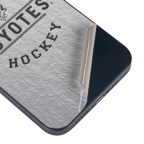 NHL Arizona Coyotes Black Text iPhone 13 Mini Skin