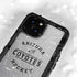 NHL Arizona Coyotes Black Text iPhone 13 Mini Waterproof Case