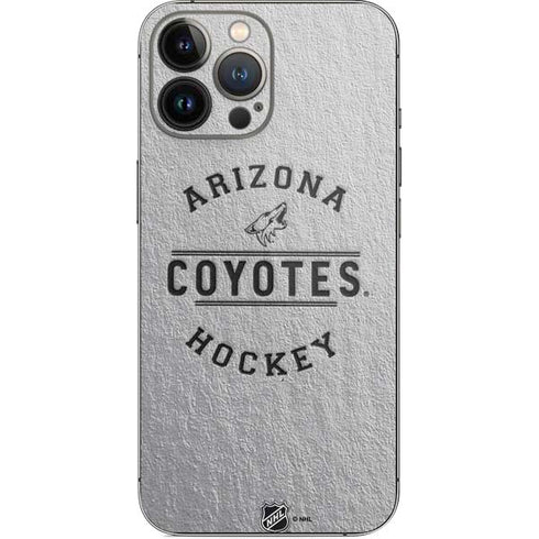 NHL Arizona Coyotes Black Text iPhone 13 Pro Max Skin