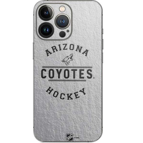 NHL Arizona Coyotes Black Text iPhone 13 Pro Skin