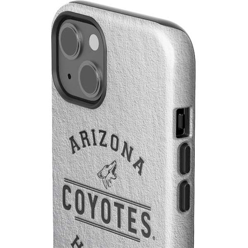 NHL Arizona Coyotes Black Text iPhone 14 Impact Case