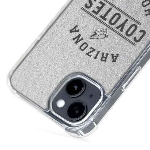 NHL Arizona Coyotes Black Text iPhone 14 Plus MagSafe Case
