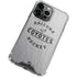 NHL Arizona Coyotes Black Text iPhone 15 Pro Clear Case