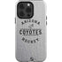 NHL Arizona Coyotes Black Text iPhone 14 Pro Impact Case