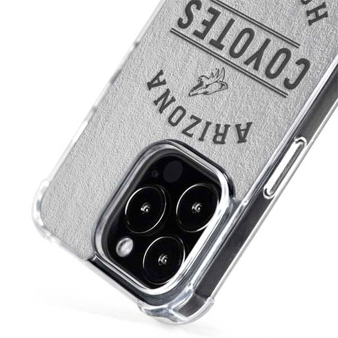 NHL Arizona Coyotes Black Text iPhone 15 Pro MagSafe Case