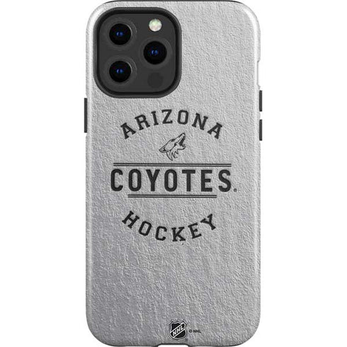 NHL Arizona Coyotes Black Text iPhone 15 Pro Max Impact Case