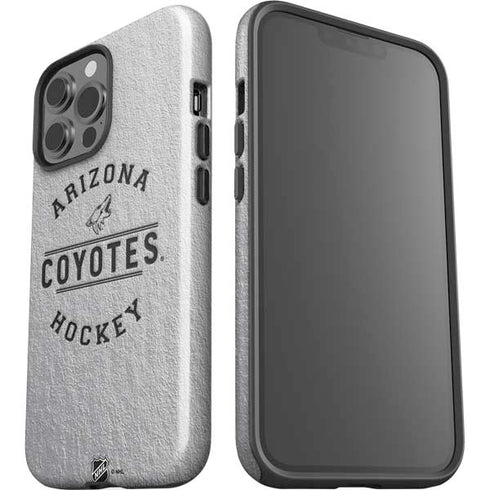 NHL Arizona Coyotes Black Text iPhone 15 Pro Max Impact Case