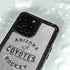 NHL Arizona Coyotes Black Text iPhone 14 Pro Max Waterproof Case