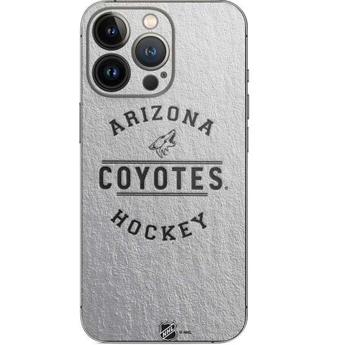 NHL Arizona Coyotes Black Text iPhone 14 Pro Skin