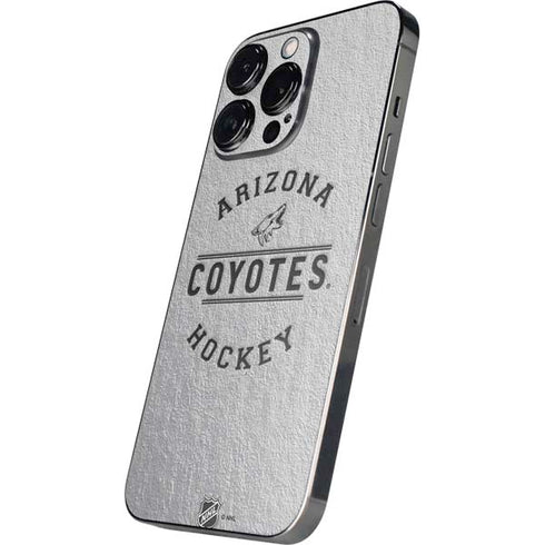 NHL Arizona Coyotes Black Text iPhone 15 Pro Skin