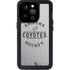 NHL Arizona Coyotes Black Text iPhone 14 Pro Waterproof Case