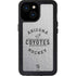 NHL Arizona Coyotes Black Text iPhone 15 Waterproof Case