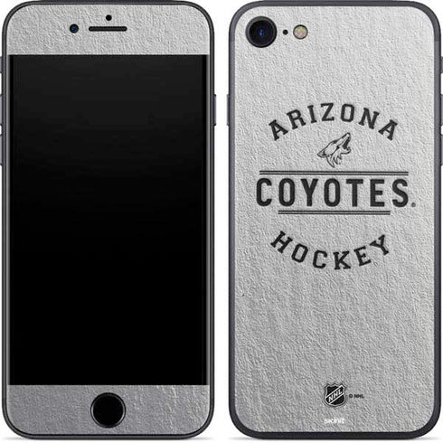 NHL Arizona Coyotes Black Text iPhone 7 Skin