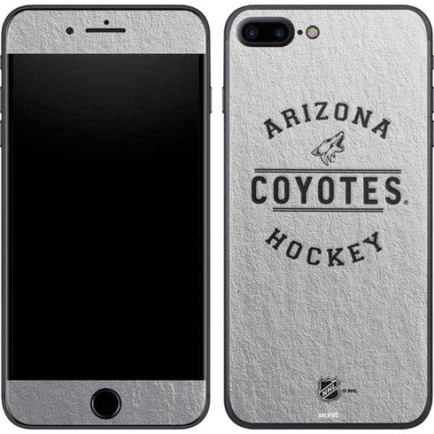 NHL Arizona Coyotes Black Text iPhone 8 Plus Skin