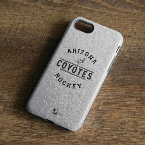 NHL Arizona Coyotes Black Text iPhone 8 Pro Case