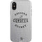 NHL Arizona Coyotes Black Text iPhone XS Pro Case