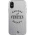 NHL Arizona Coyotes Black Text iPhone XS Pro Case