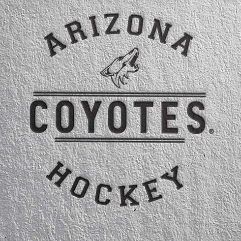 NHL Arizona Coyotes Black Text iPhone XS Skin