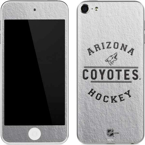 NHL Arizona Coyotes Black Text Apple iPod Skin
