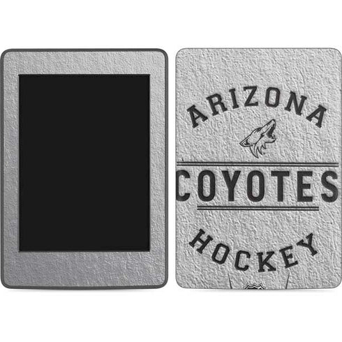 NHL Arizona Coyotes Black Text Amazon Kindle Skin