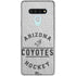 NHL Arizona Coyotes Black Text LG Stylo 6 Clear Case