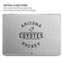 NHL Arizona Coyotes Black Text MacBook Air 13in M1 (2021) Case plus Skin