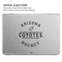 NHL Arizona Coyotes Black Text MacBook Pro 15in (2016-19) Case plus Skin