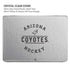 NHL Arizona Coyotes Black Text MacBook Pro 16in (2019-20) Case plus Skin