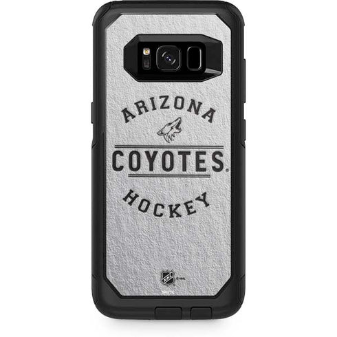 NHL Arizona Coyotes Black Text Otterbox Commuter Galaxy Skin