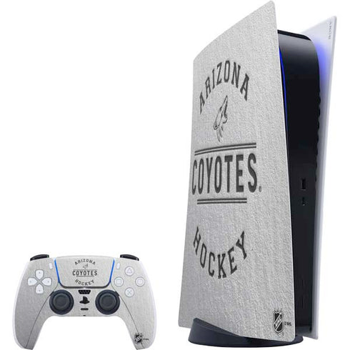 NHL Arizona Coyotes Black Text PS5 Digital Edition Bundle Skin
