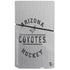 NHL Arizona Coyotes Black Text PS5 Slim Disk Bundle Skin