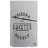 NHL Arizona Coyotes Black Text PS5 Slim Disk Console Skin