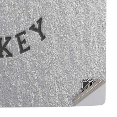 NHL Arizona Coyotes Black Text PS5 Slim Disk Console Skin