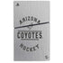 NHL Arizona Coyotes Black Text PS5 Slim Digital Edition Bundle Skin