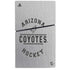 NHL Arizona Coyotes Black Text PS5 Slim Digital Edition Console Skin