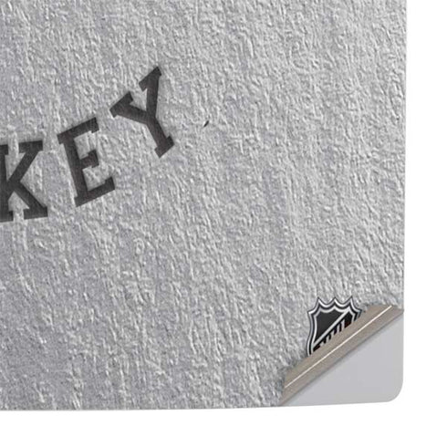 NHL Arizona Coyotes Black Text PS5 Slim Digital Edition Console Skin