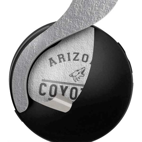 NHL Arizona Coyotes Black Text PULSE 3D Wireless Headset for PS5 Skin