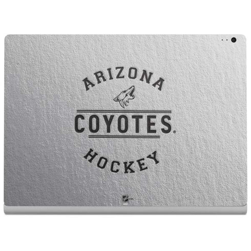NHL Arizona Coyotes Black Text Surface Book 2 13.5in Skin