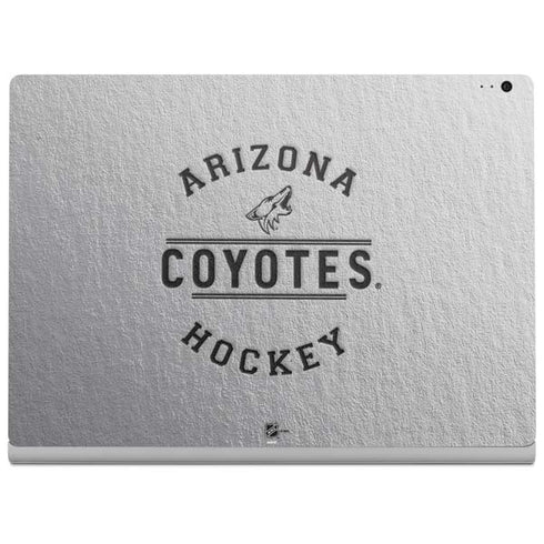 NHL Arizona Coyotes Black Text Surface Book 2 15in Skin