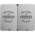 NHL Arizona Coyotes Black Text Surface Duo Skin