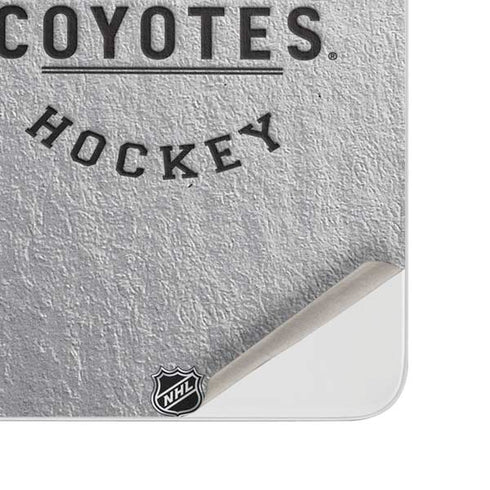 NHL Arizona Coyotes Black Text Surface Duo Skin