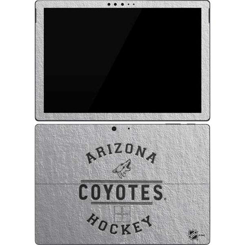 NHL Arizona Coyotes Black Text Surface Pro 7 Skin