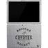 NHL Arizona Coyotes Black Text Surface Pro 7 Skin