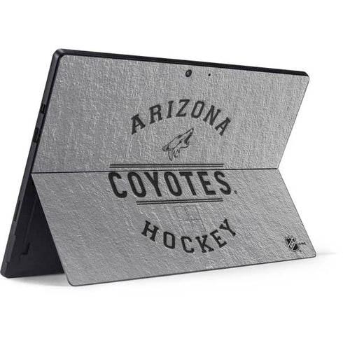 NHL Arizona Coyotes Black Text Surface Pro 7 Skin