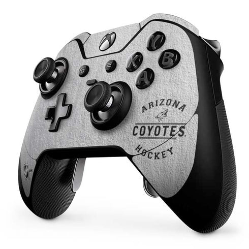 NHL Arizona Coyotes Black Text Xbox One Elite Controller Skin
