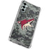 NHL Arizona Coyotes Camo Galaxy A14 5G Clear Case