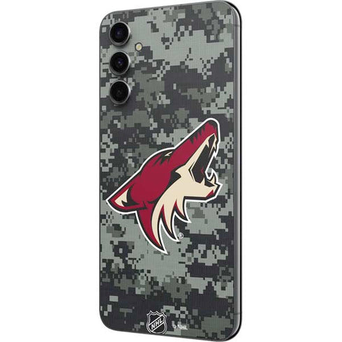 NHL Arizona Coyotes Camo Galaxy A14 5G Skin