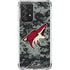NHL Arizona Coyotes Camo Galaxy A52 5G Clear Case