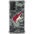 NHL Arizona Coyotes Camo Galaxy A72 5G Clear Case