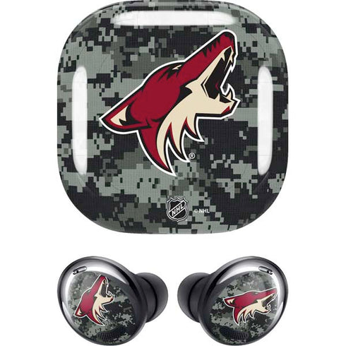 NHL Arizona Coyotes Camo Galaxy Buds Pro Skin